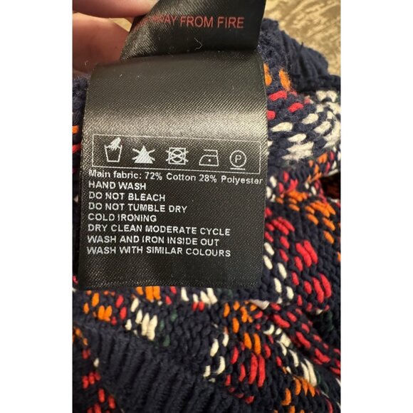 ba&sh Marlet Marine Lady Pullover sweater 2 Knit medium Navy Multicolor - Picture 13 of 15